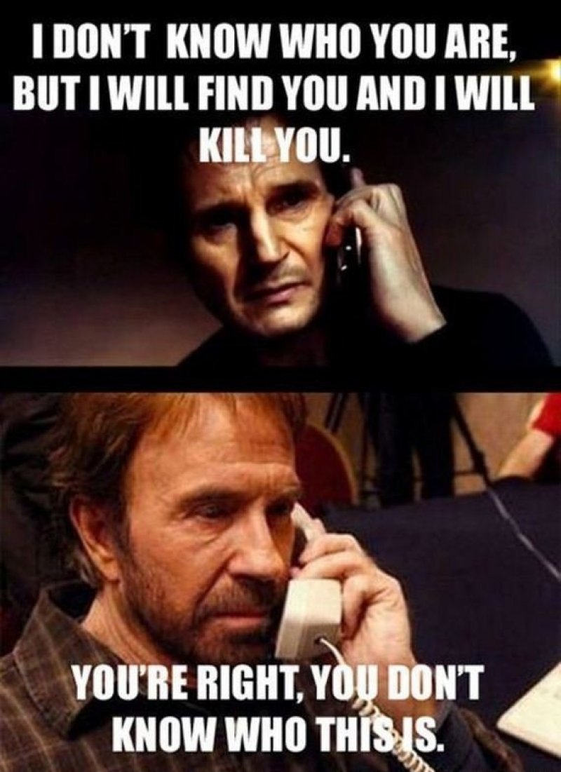 Liam Neeson vs. Chuck Norris-12 Hilarious Chuck Norris Memes Ever