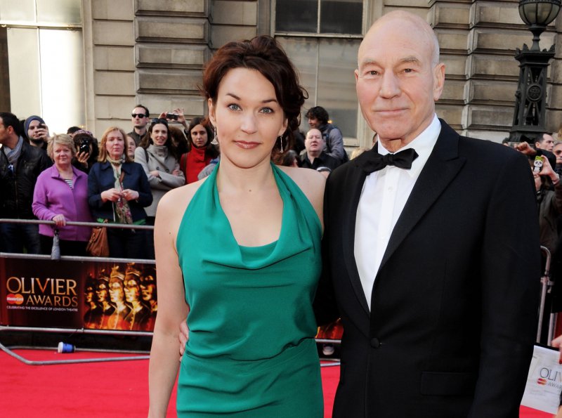 Patrick Stewart and Sunny Ozell-15 Celebrity Couples With Unbelievably Big Age Gaps
