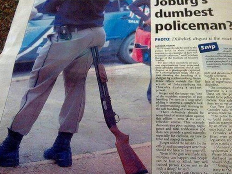 This Policeman-15 Terrible Accidents Waiting To Happen