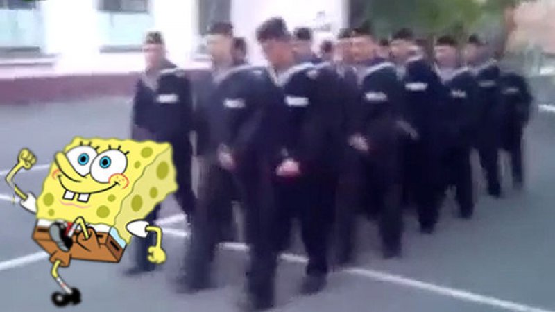 Russians March to 'SpongeBob SquarePants' Theme Song-15 Interesting Facts About The World You Don't Know