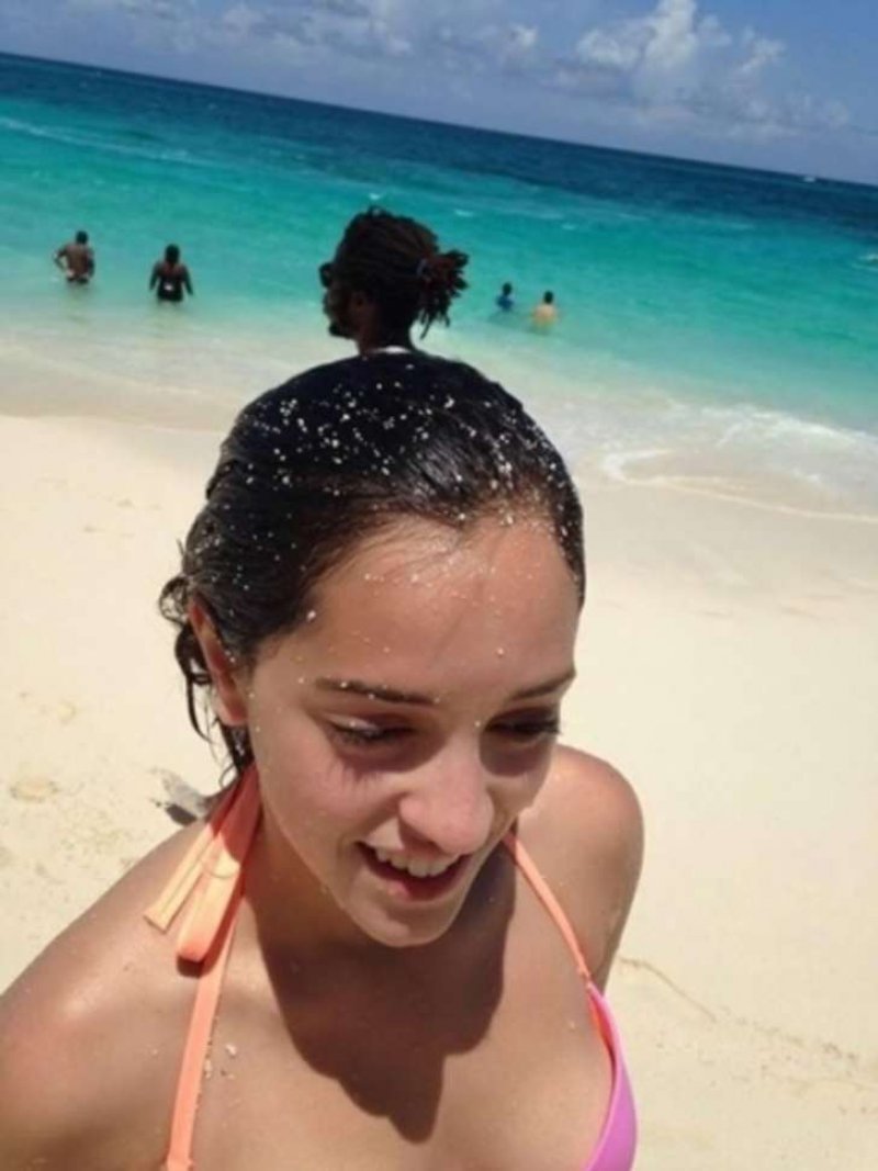 Woman and Her Cute Little Hair Bun...-When You Notice What's Wrong With These Pictures, You Will Freak Out