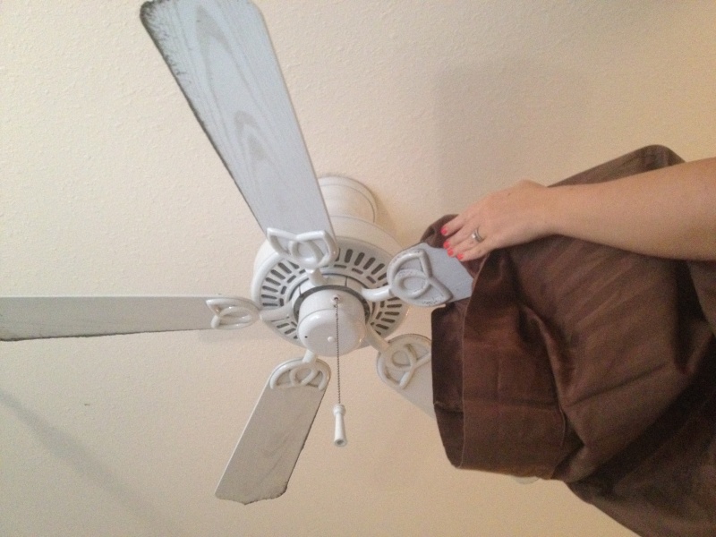 Use an Old Pillow Cover to Clean Fan Blades-15 Lazy Hacks That Will Make Your Life Simpler