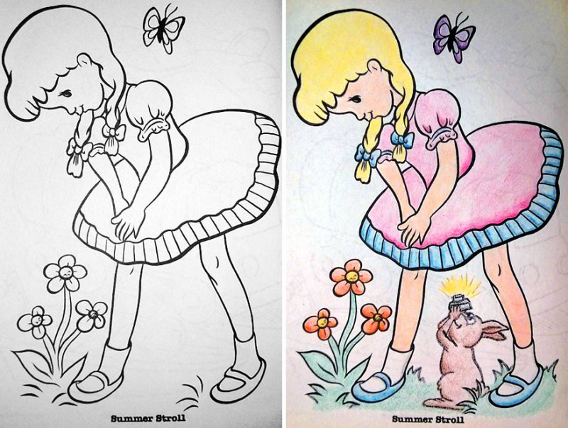 This Awkward and Inappropriate Coloring Book Corruption-15 Drawings That Show Dads Should Stay Away From Children's Coloring Books