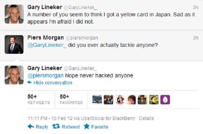 Piers Morgan Vs. Gary Lineker-15 Hilarious Twitter Comebacks Ever