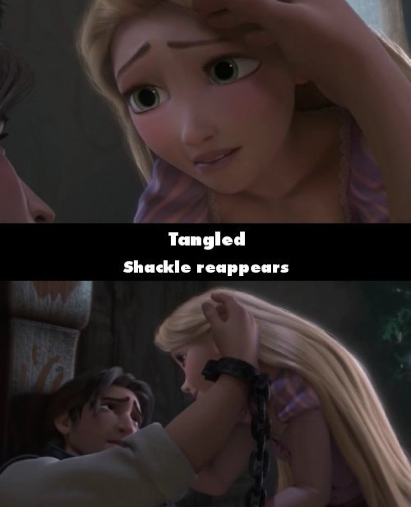 Tangled-15 Disney Movie Mistakes You Probably Never Noticed