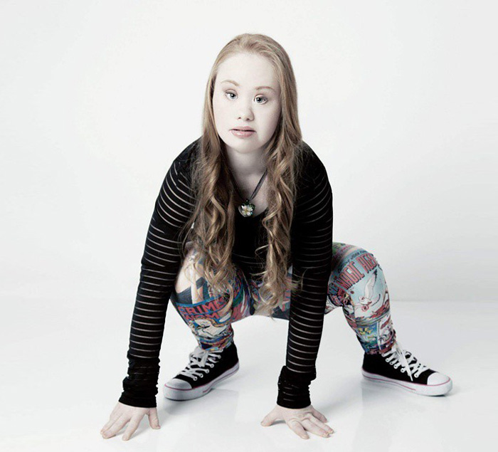 She is Never Afraid of Dreaming-Meet Madeline, A Teen Model With Down Syndrome