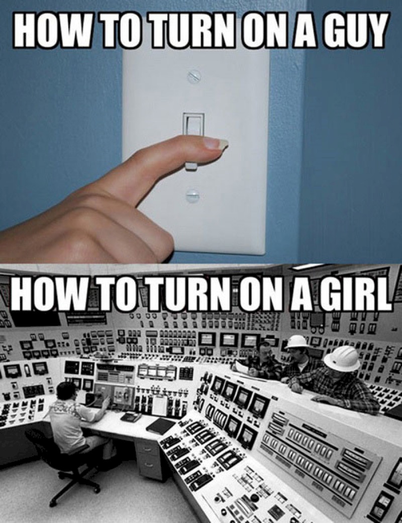 Guy vs. Girl: How to Turn them on-15 Hilarious Differences Between Men And Women