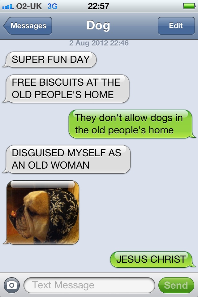 This Dog Deserves a Doscar Award, if not a Dobel Prize-15 Hilarious Dog Texts