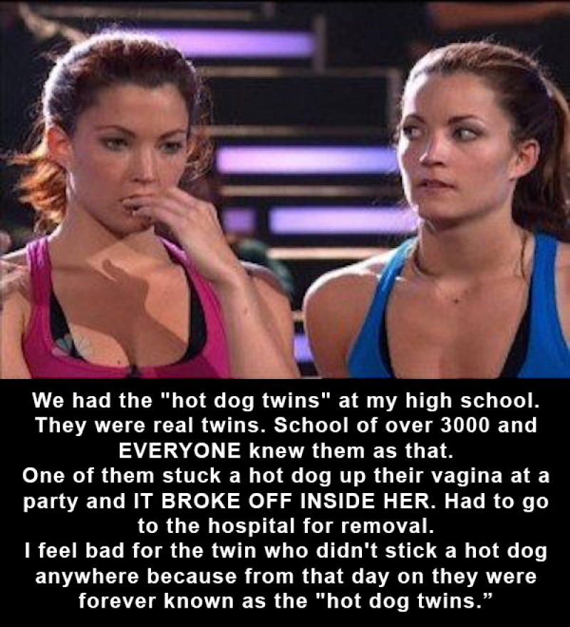 Hot Dog Twins-15 People Reveal The Craziest Scandals That Happened In Their High School