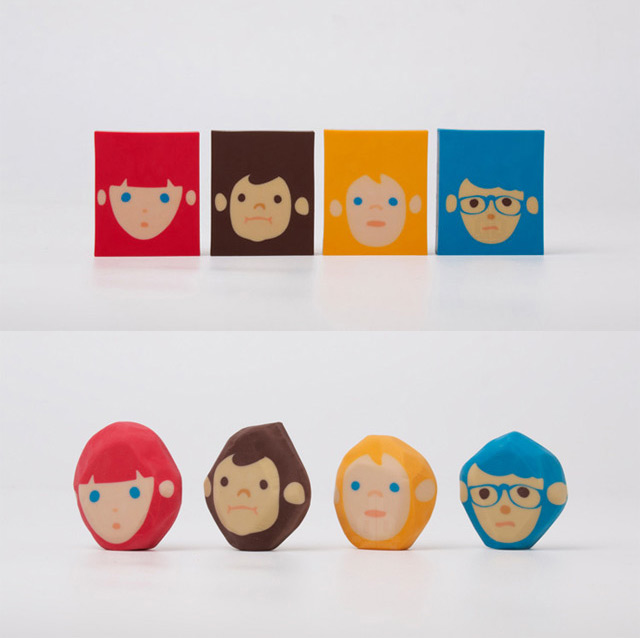 Give Your Eraser a Nice Haircut-15 Cute Desk Accessories For Your Office