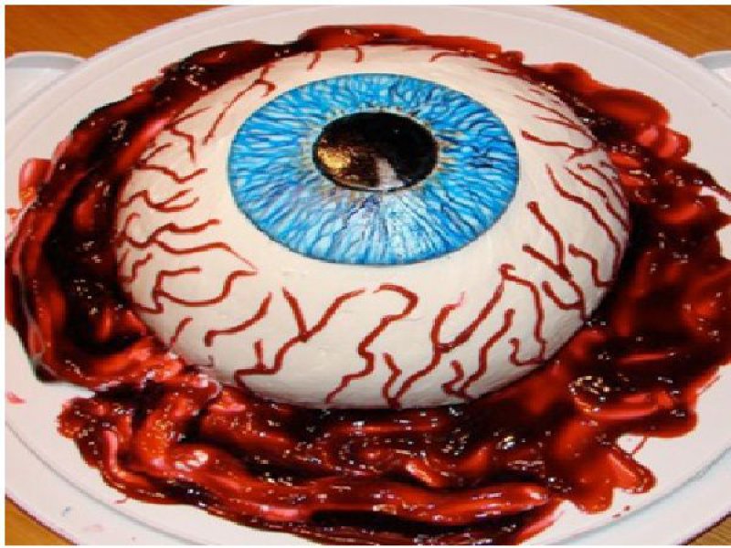 Crazy Eyeball-15 Most Disgusting Yet Hilarious Cake Fails Ever