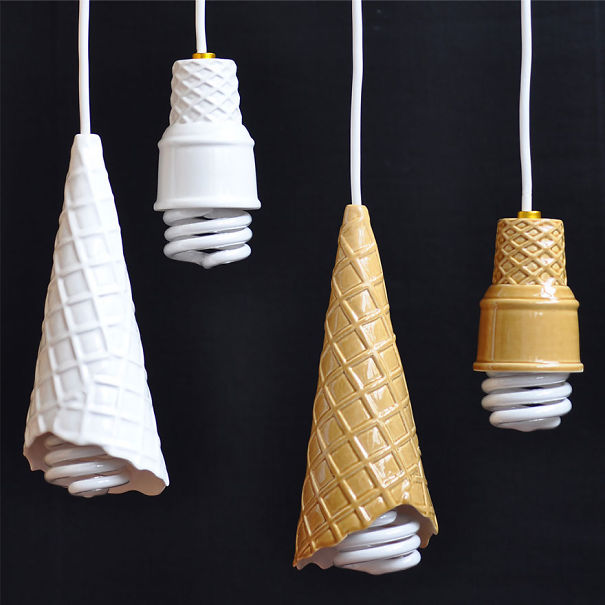 Ice Cream Cone Light-15 Perfect Gift Ideas For Food Lovers