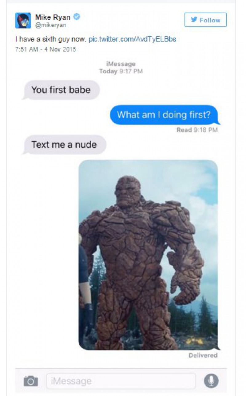 Fifth Guy Made an Entry-Guy Hilariously Replies To Dick Pics He Got After A Stranger Gave Out His Number On Tinder