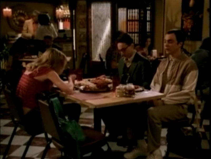 At The Restaurant-The Big Bang Theory Unaired Pilot Episode