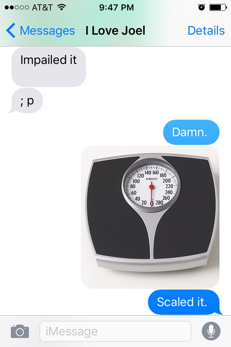 Scaled it-15 Hilarious Images Of A Couple's Pun Texting