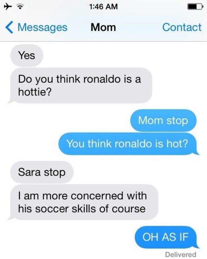 This Mom Who Loves Ronaldo -15 Hilarious Texts From Parents That Will Make You Cry Then Laugh