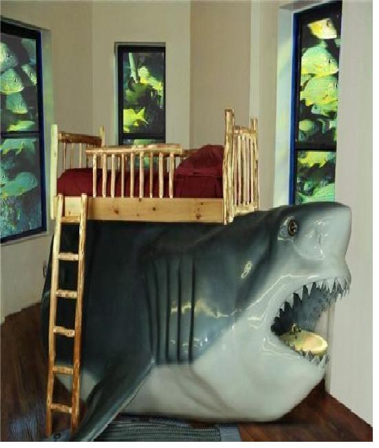 Shark bed-Craziest Beds