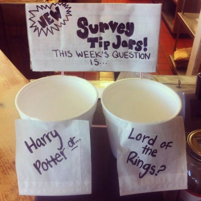 Make Money From Participating in Surveys-15 Funniest Tip Jars You'll Ever See