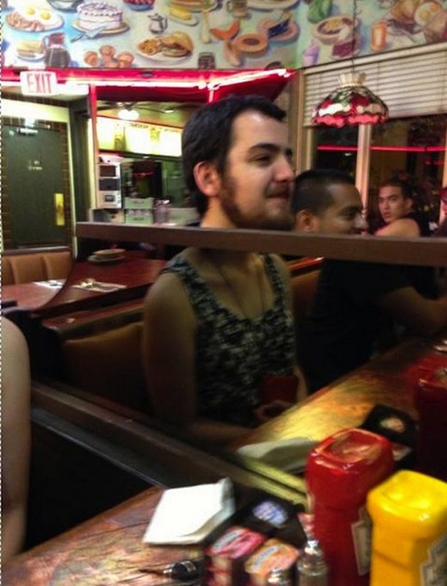 This Man in Lady's Dress-15 Times Unfortunate Reflections Ruined Everything