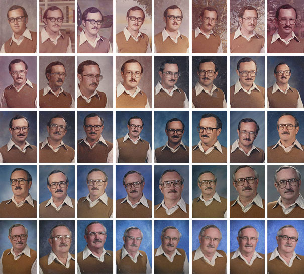 40 Years in Teaching Profession, 40 Yearbook Photos, But Only 1 Dress-15 Awesome Teachers Everyone Would Like To Have