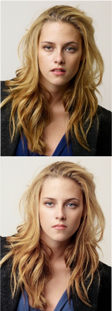 Kristen Stewart-Worst Celebrities Before And After Photoshop Pics