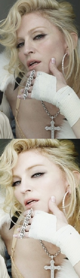 Madonna-Worst Celebrities Before And After Photoshop Pics
