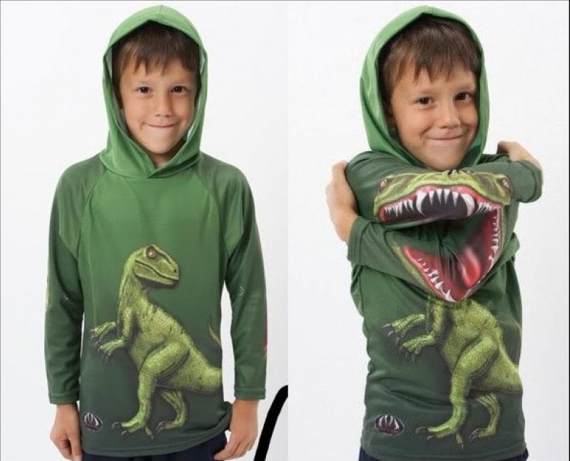 Roaring Dino Sweatshirt-36 Strangest Gadgets That You Can Buy