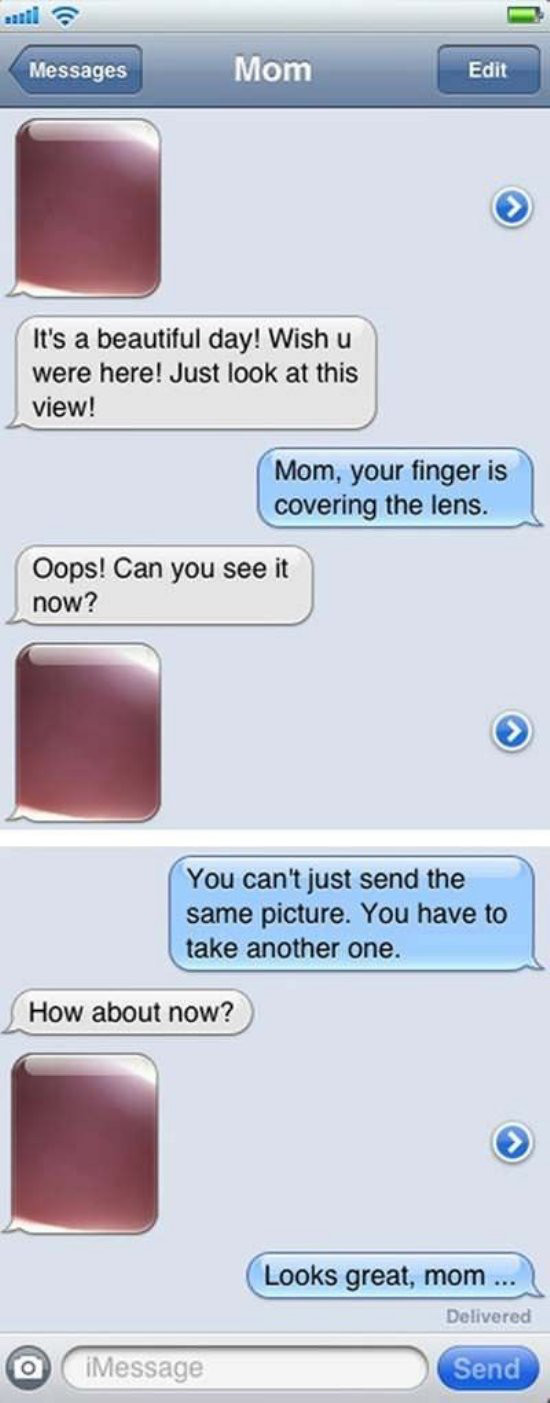 Not So Geeky Mom-15 Most Awkward Texts From Mom