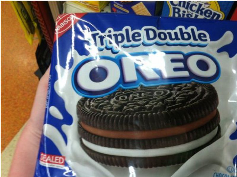 Triple Double Oreo-15 Amazing Photos That Will Make You Say "What A Time To Be Alive."