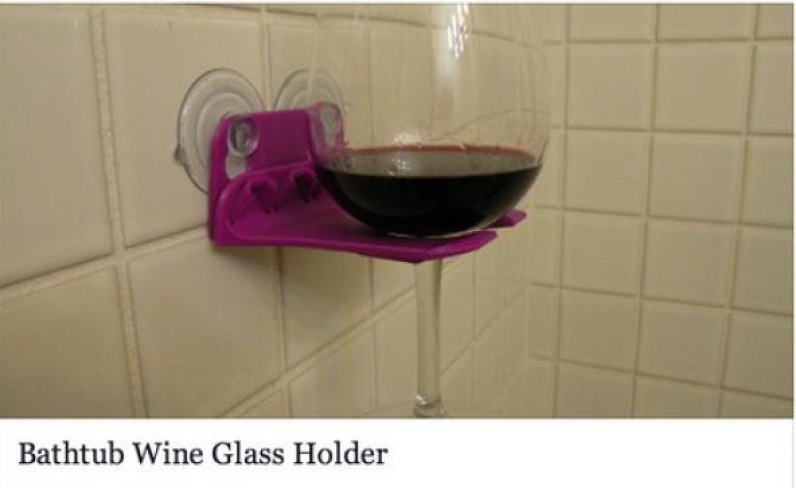 Bathtub Wine Glass Holder-15 Amazing Photos That Will Make You Say 