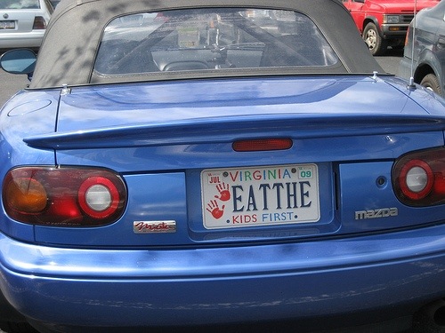 EAT THE, WHAT?-15 License Number Plates With Secret Meaning