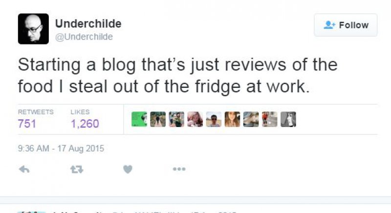 This Food Stealer-15 Hilarious Tweets About Work That Are Way Too Real