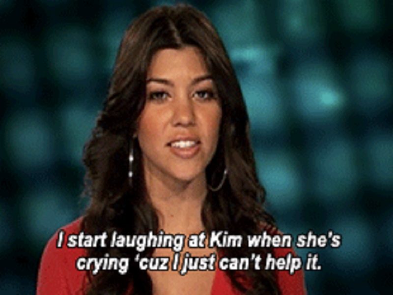 When Kourtney Kardashian Finds Kimmie's Crying Funny-15 Times Kim Kardashian Was Shut Down By Her Family