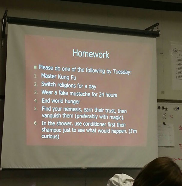 Dream Homework-15 Awesome Teachers Everyone Would Like To Have