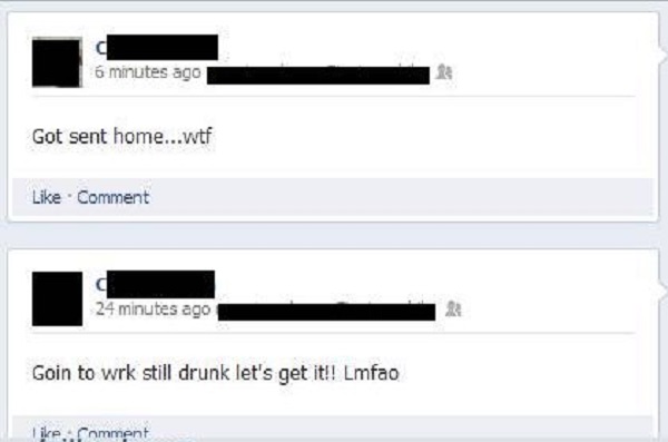 This Guy Who Thinks It's Okay to Go to Office While Drunk -15 Hilarious Facebook Drunk Posts