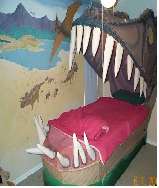 Dinosaur bed-Craziest Beds