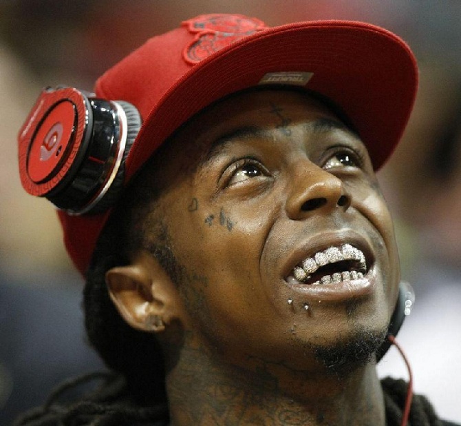 Lil Wayne-Strange Unknown Celebrity Piercings
