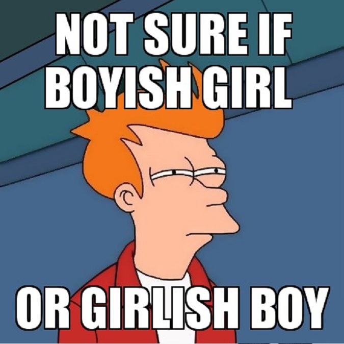 Is he/she a girl or guy?-15 Funniest "Not Sure If" Futurama Fry Memes
