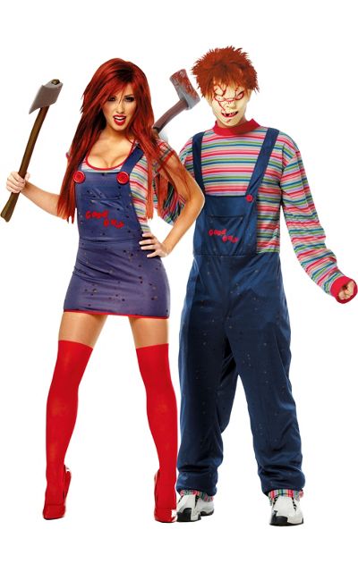 Scary couple-Creepiest Halloween Costumes