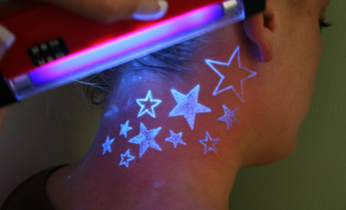 Sky-star-tattoo-15 Amazing White Ink Tattoos That You Need To Check Right Now