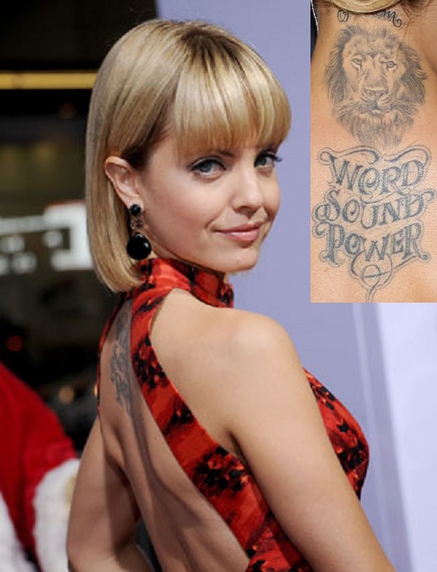 Mena Suvari-Worst Celebrity Tattoos Ever