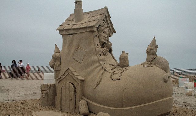 meaning sandcastle a 15 Shoe Sculpture Most House Art Sand Sand Bizarre