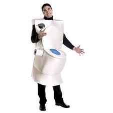 Toilet costume-Creepiest Halloween Costumes