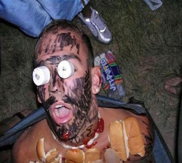 What a cool look-Top 15 Party Fail Photos That Will Make You Say WTF!